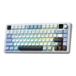 AULA F75 MAX Blue White Dark Purple