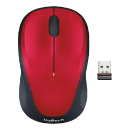 Logitech M235 Wireless Mouse Red
