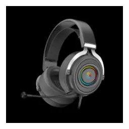 Bloody G535 Black+Silver