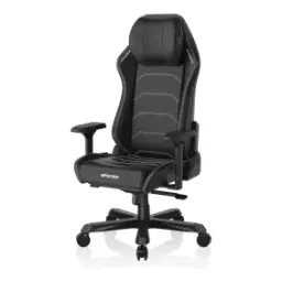 DXRacer Master Series Gaming Chair Black Microfiber Leather XL