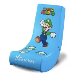 x-rocker-super-mario-all-star-video-rocker-blue-faux-leather-foam-filled-one-size