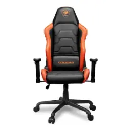 Cougar Armor Air Black/Orange Breathable PVC leather + mesh Standard