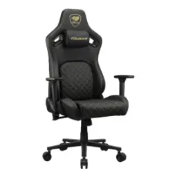 Cougar Defensor Black/Gold Hyper-Dura Leatherette Standard