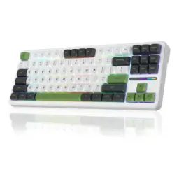 AULA F87 Black White Green