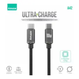 amaze-ultra-charge-a42-usb-c-to-usb-c-1m-white
