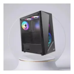 Boost Jaguar Mid-Tower ATX PC Case Black