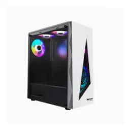 Boost Jaguar Mid-Tower ATX PC Case White