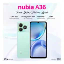 ZTE Nubia A36 64GB Nebula Black 4GB RAM