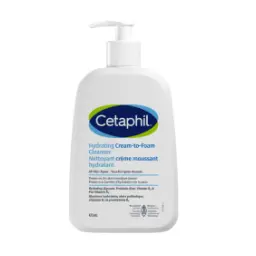 Cetaphil Hydrating Foaming Cream Cleanser 473ml