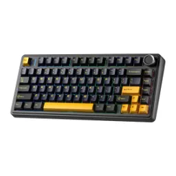 Aula F75 75% Thunder Black Graywood V3