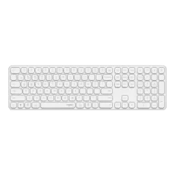 Rapoo E9550L Full Size White Scissor
