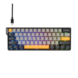 AULA WIN60 HE Max 60% Grey/Yellow Wing Chun Magnetic