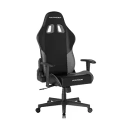 DXRacer Prince P132 Series Black Grey PVC Synthetic Leather L