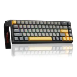 AULA WIN68 HE Max 60% Grey Yellow Wing Chun Magnetic