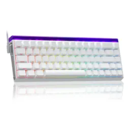 AULA HERO 68 HE 60% White(Side-Printed) Meteor Magnetic