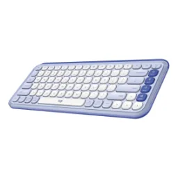 Logitech POP ICON Keys 75% Lilac & Off White Scissor