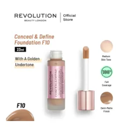 makeup-revolution-conceal-define-foundation-f10-23ml