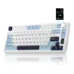 AULA S75 Pro 75% Glacial Blue Star Vector