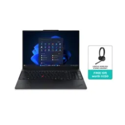 Lenovo ThinkPad E16 Gen 3 Laptop Intel Core Ultra 7 256V Intel Arc Graphics 140V 16GB RAM 512GB