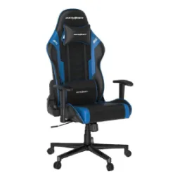 DXRacer Prince P132 Series Black Blue PVC Synthetic Leather L