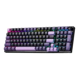 Redragon Dharma K740 96% Black & Purple Linear Dragon Chant