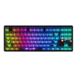 AULA F87 TKL Black Mist Transparent X3