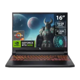 Acer Nitro V 16 AI Laptop AMD Ryzen 7 260 NVIDIA GeForce RTX 5050 16GB RAM 512GB