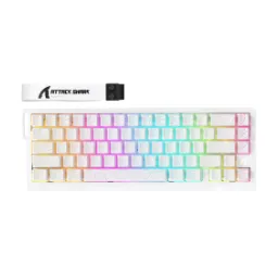 Attack Shark X68 65% White Contours Amber Magnetic