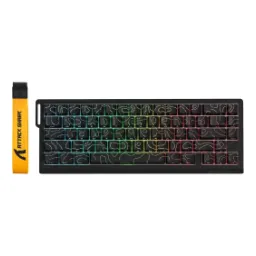 Attack Shark X68 65% Black Amber Magnetic