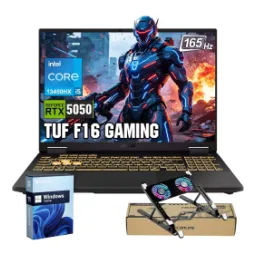 ASUS TUF Gaming F16 (2025) Laptop Intel Core i7-14650HX NVIDIA GeForce RTX 5050 64GB RAM 1TB