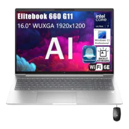 HP EliteBook 660 G11 Laptop Intel Core Ultra 7 155U Intel Integrated 64GB RAM 4TB