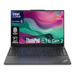 Lenovo ThinkPad E16 Laptop Intel Core Ultra 5 125U Intel Integrated 16GB RAM 512GB