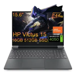 HP Victus 15-fb Laptop AMD Ryzen 7 7445H NVIDIA GeForce RTX 4050 16GB RAM 512GB