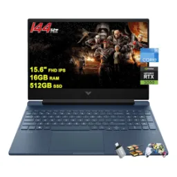 HP Victus 15-fa Laptop Intel Core i5-12450H NVIDIA GeForce RTX 3050 16GB RAM 512GB