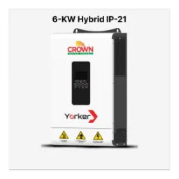 Crown Yorker Hybrid Solar Inverter 6kW
