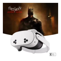 Meta Quest 3S 256GB Standard Edition Batman: Arkham Shadow Bundle White