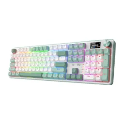 Redragon Wyvern K761 Pro Full Size White & Green Linear Mint Mambo