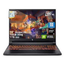 Acer Nitro V 16 AI Laptop AMD Ryzen 5 240 NVIDIA GeForce RTX 5050 16GB RAM 1TB