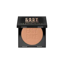 Huda Beauty Easy Bake and Snatch Pressed Talc-Free Brightening and Setting Powder Peach Pie 8.5g