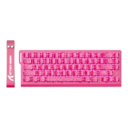 ATTACK SHARK X68 HE 60% Pink Contours Magnetic