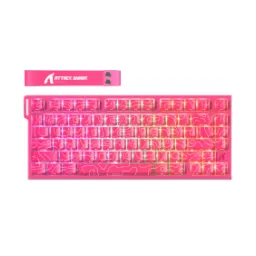 Attack Shark R82 HE 75% Pink Contours (Pattern Shine Through Keycaps) Magnetic Linear
