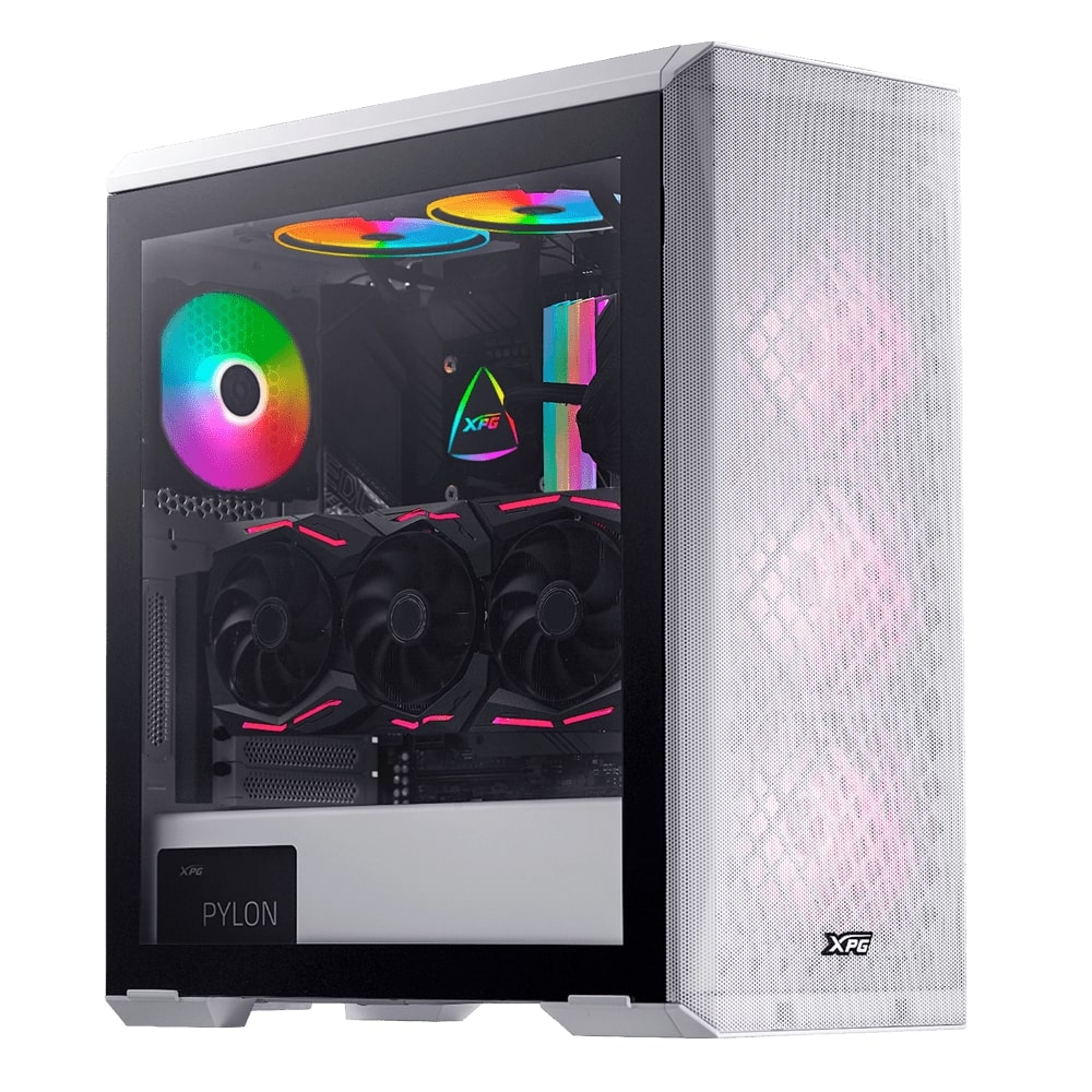 XPG Defender White ATX Mid Tower