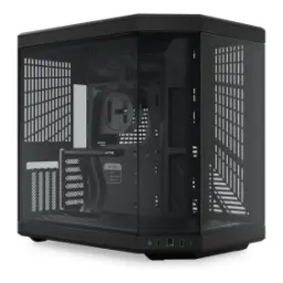 HYTE Y70 Modern Aesthetic Dual Chamber Mid-Tower ATX Case Pitch Black