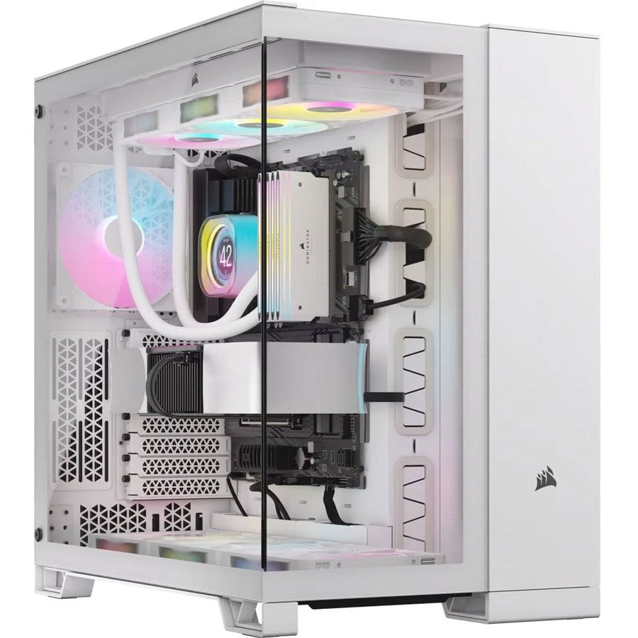 Corsair 6500X Mid Tower Dual Chamber PC Case White ATX Mid Tower