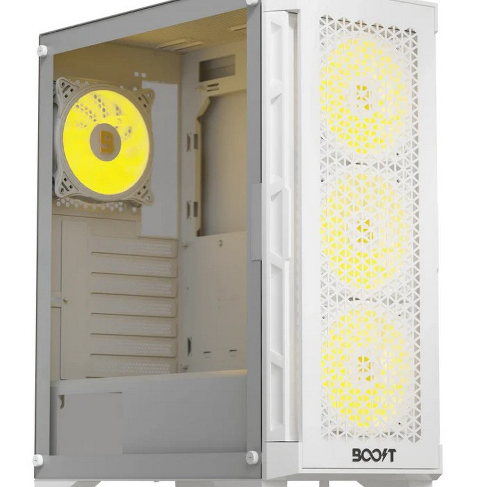 Boost Enclosure Pro Series P300 White ATX Mid Tower
