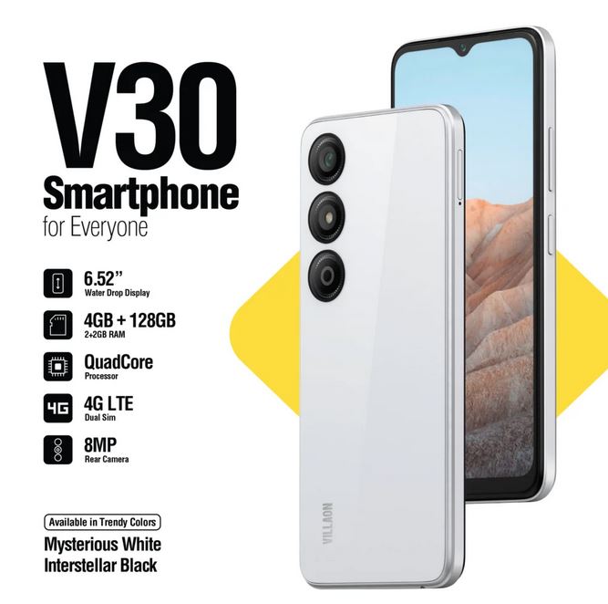 villaon-v30-32gb-feather-white-2gb-ram