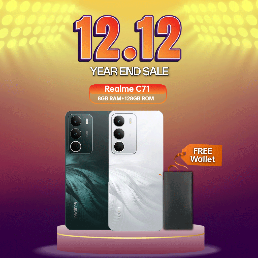 Realme C71 128GB White Swan 6GB RAM