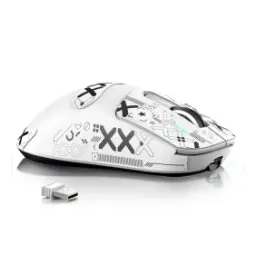 Attack Shark X3 Max PAW3950 White Tri-mode