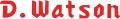D.Watson Logo